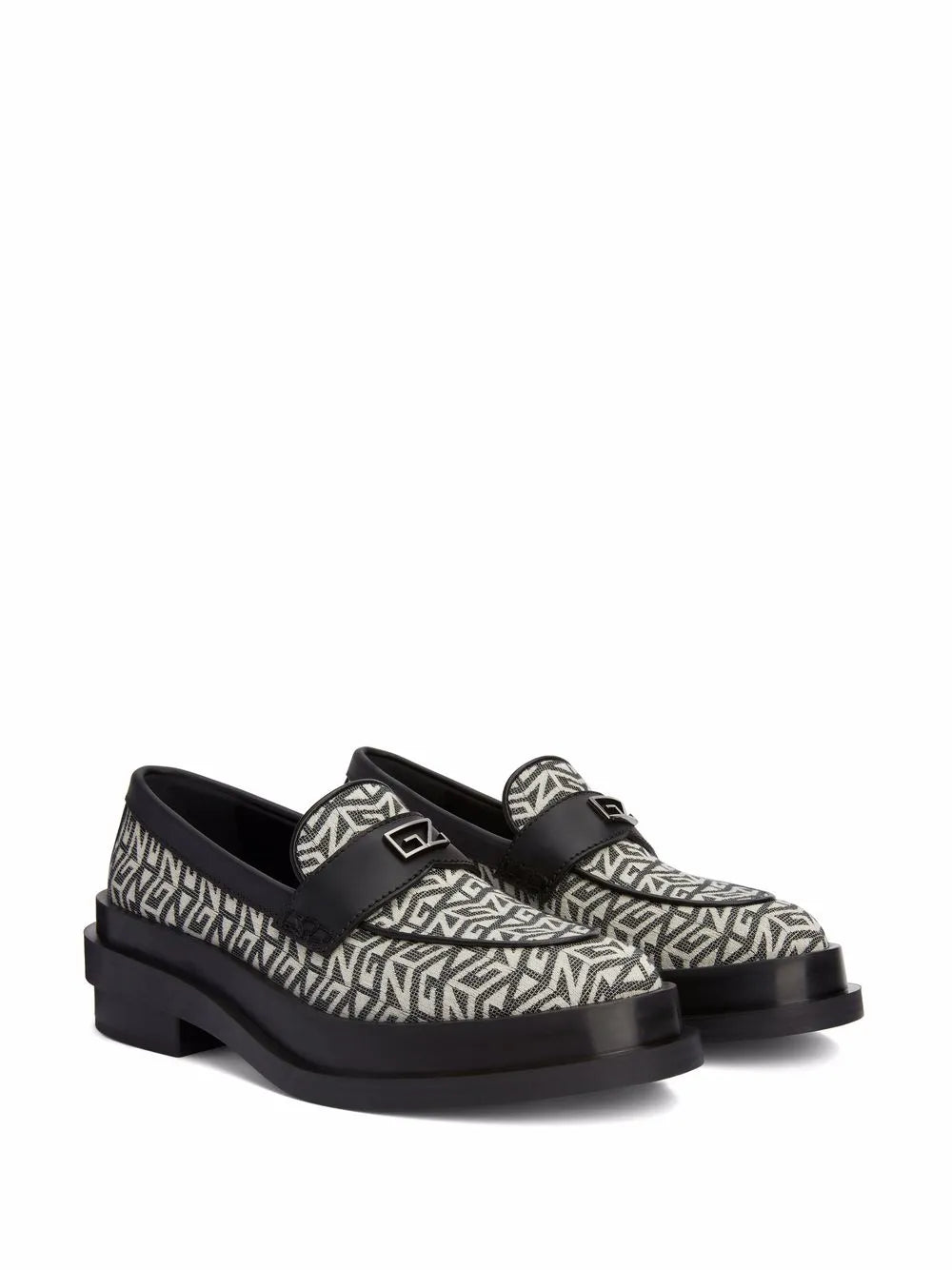 Giuseppe Zanotti Malick monogram loafers