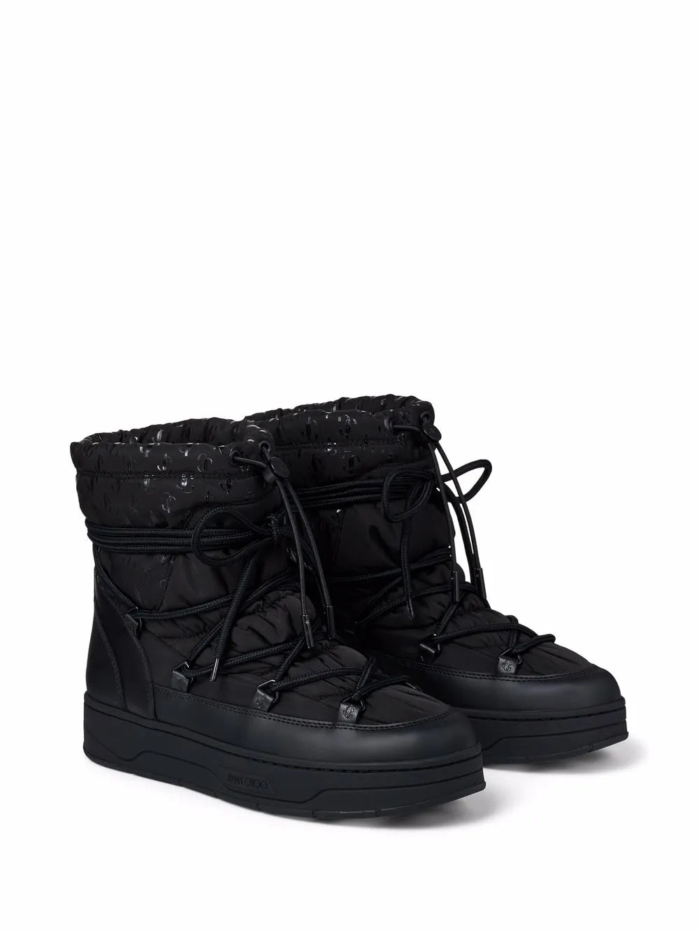 Jimmy Choo Wanaka logo-print snow boots
