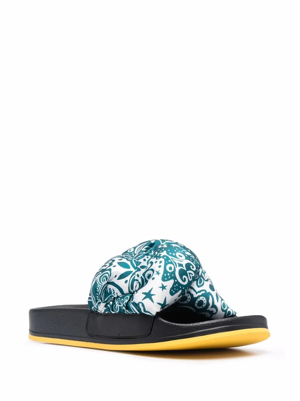 La DoubleJ Treccia slide sandals