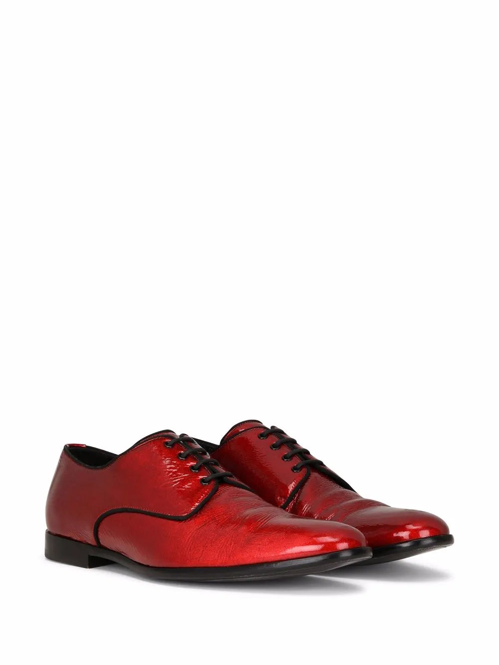 Dolce & Gabbana patent leather Derby shoes