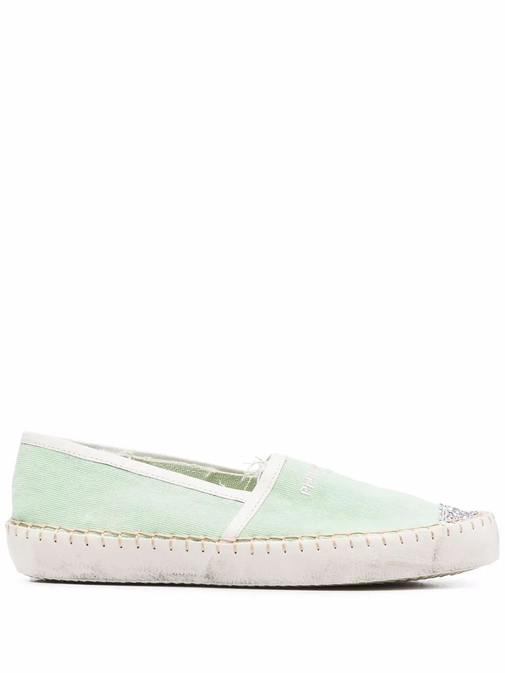 Philippe Model Paris Marseille glitter-detail espadrilles