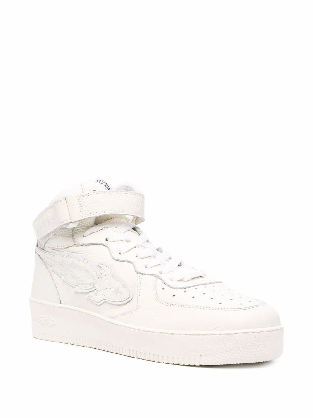 Enterprise Japan touch-strap lace-up sneakers