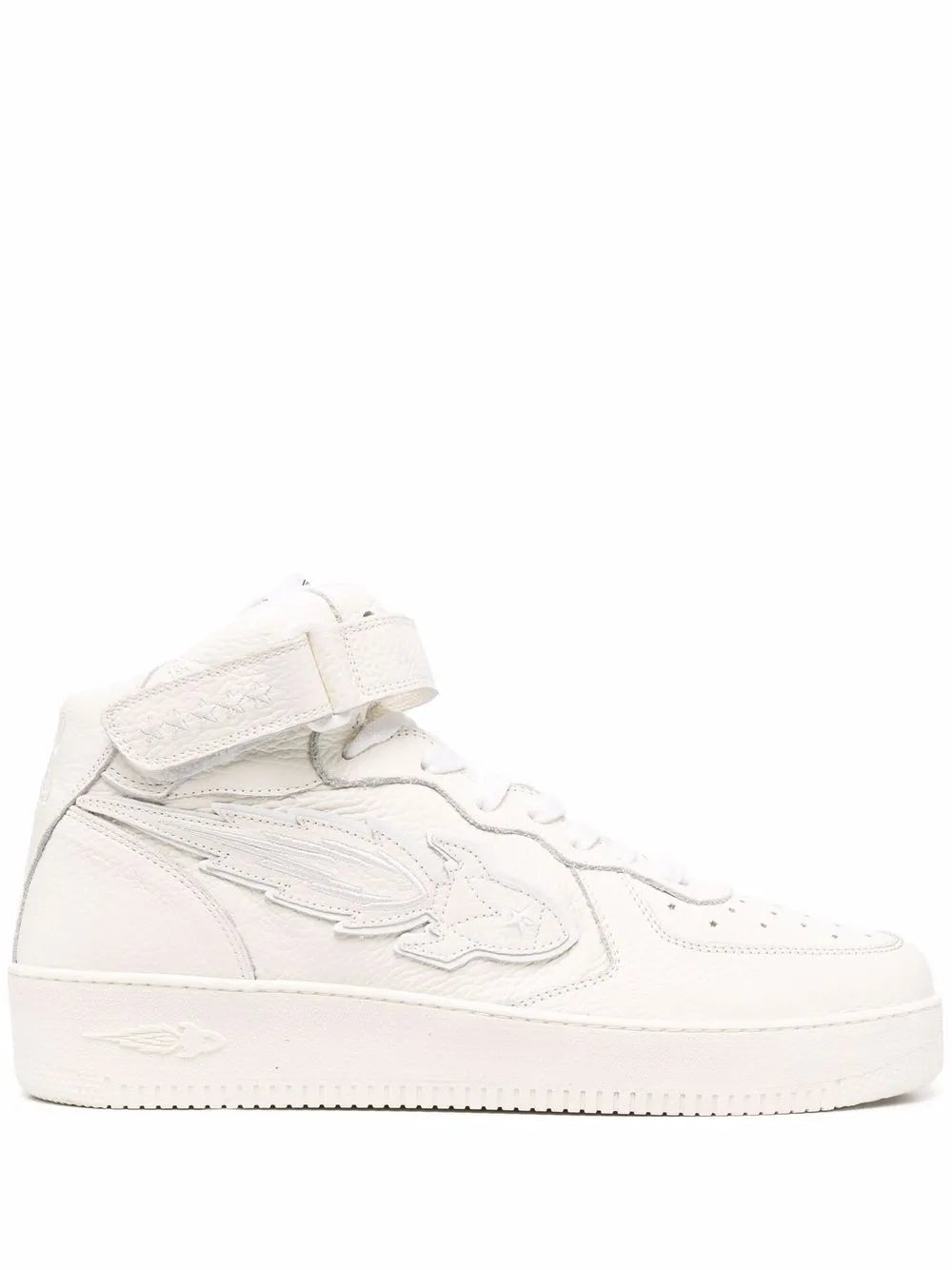 Enterprise Japan touch-strap lace-up sneakers