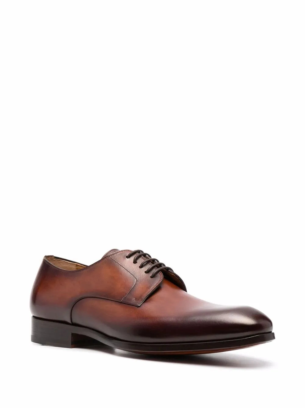 Magnanni leather derby shoes