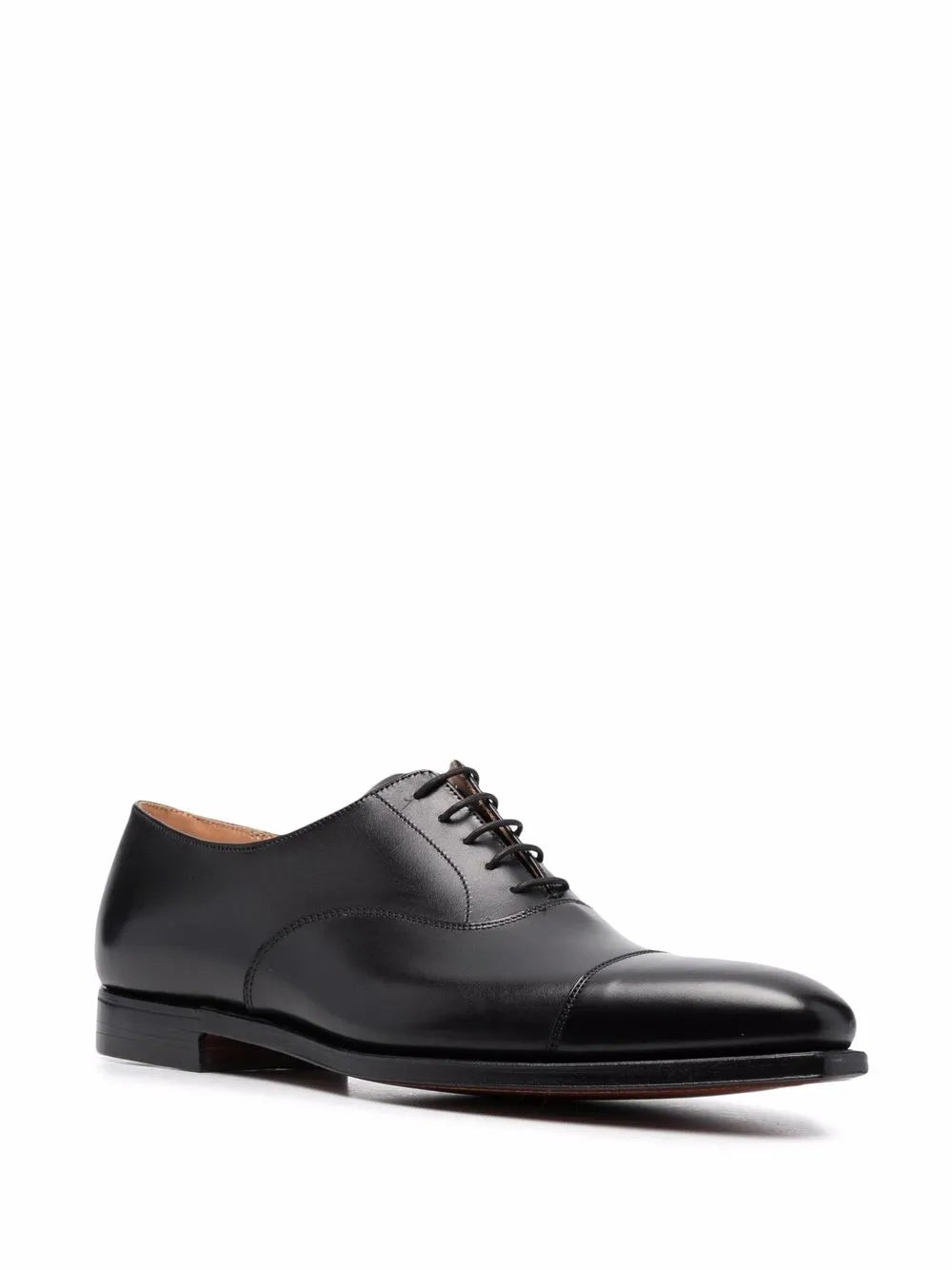 Crockett & Jones lace-up leather derby shoes