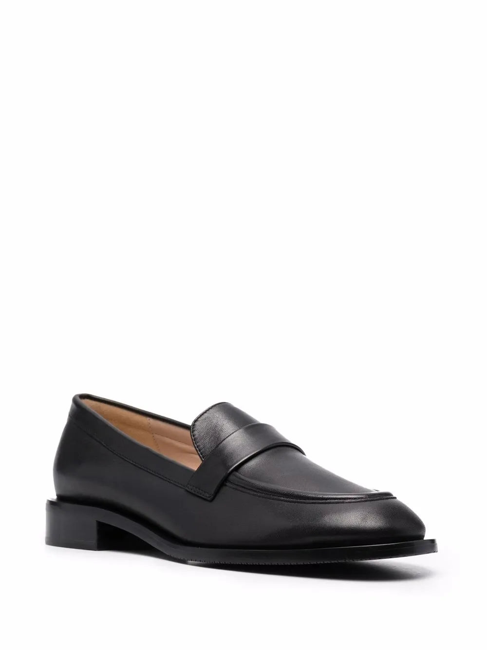 Stuart Weitzman Palmer leather loafers