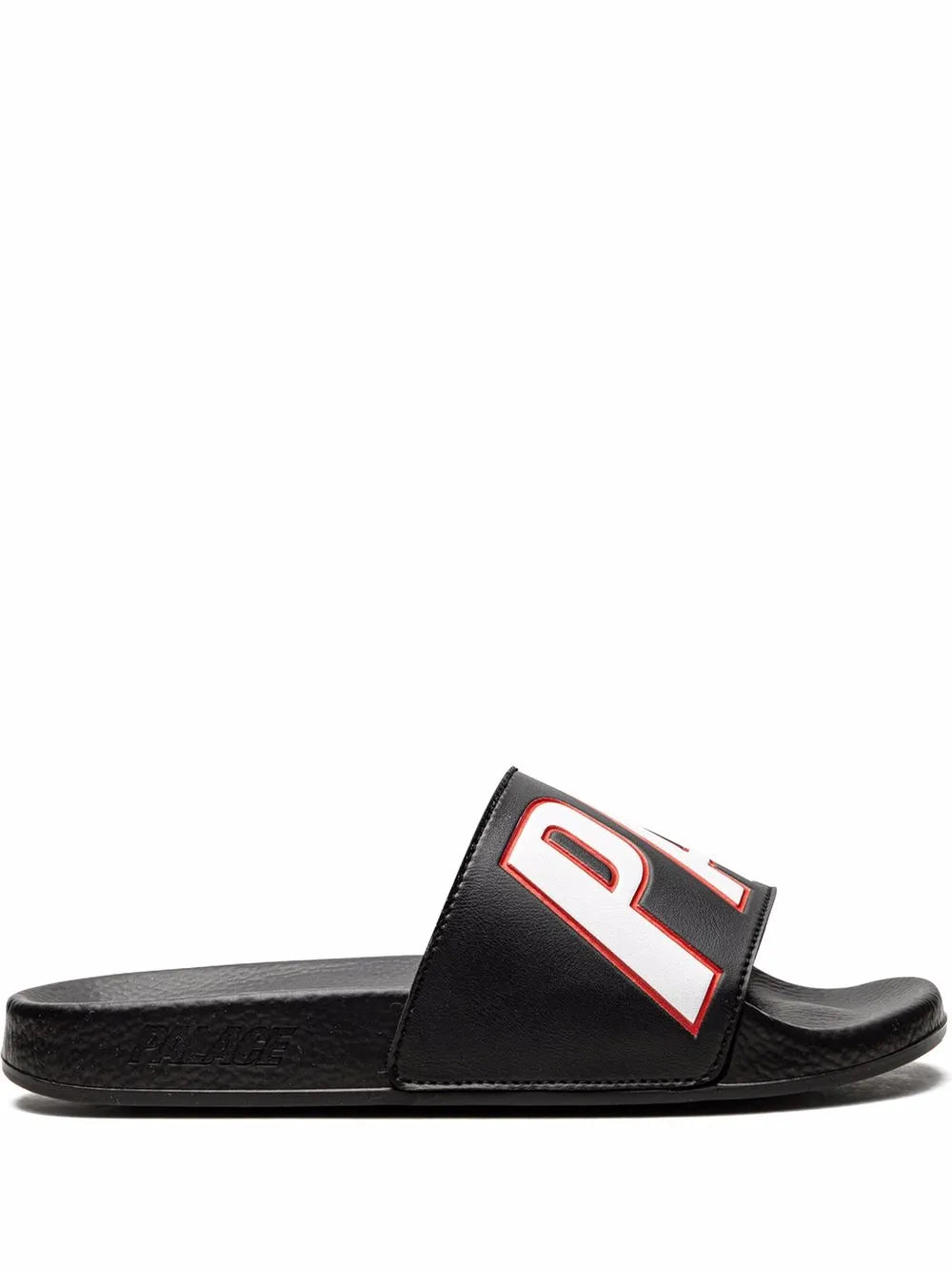 Palace logo-patch rubber slides