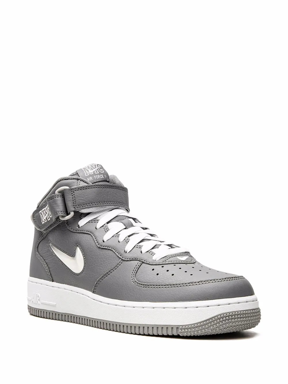 Nike Air Force 1 Mid QS "Jewel NYC Cool Grey" sneakers