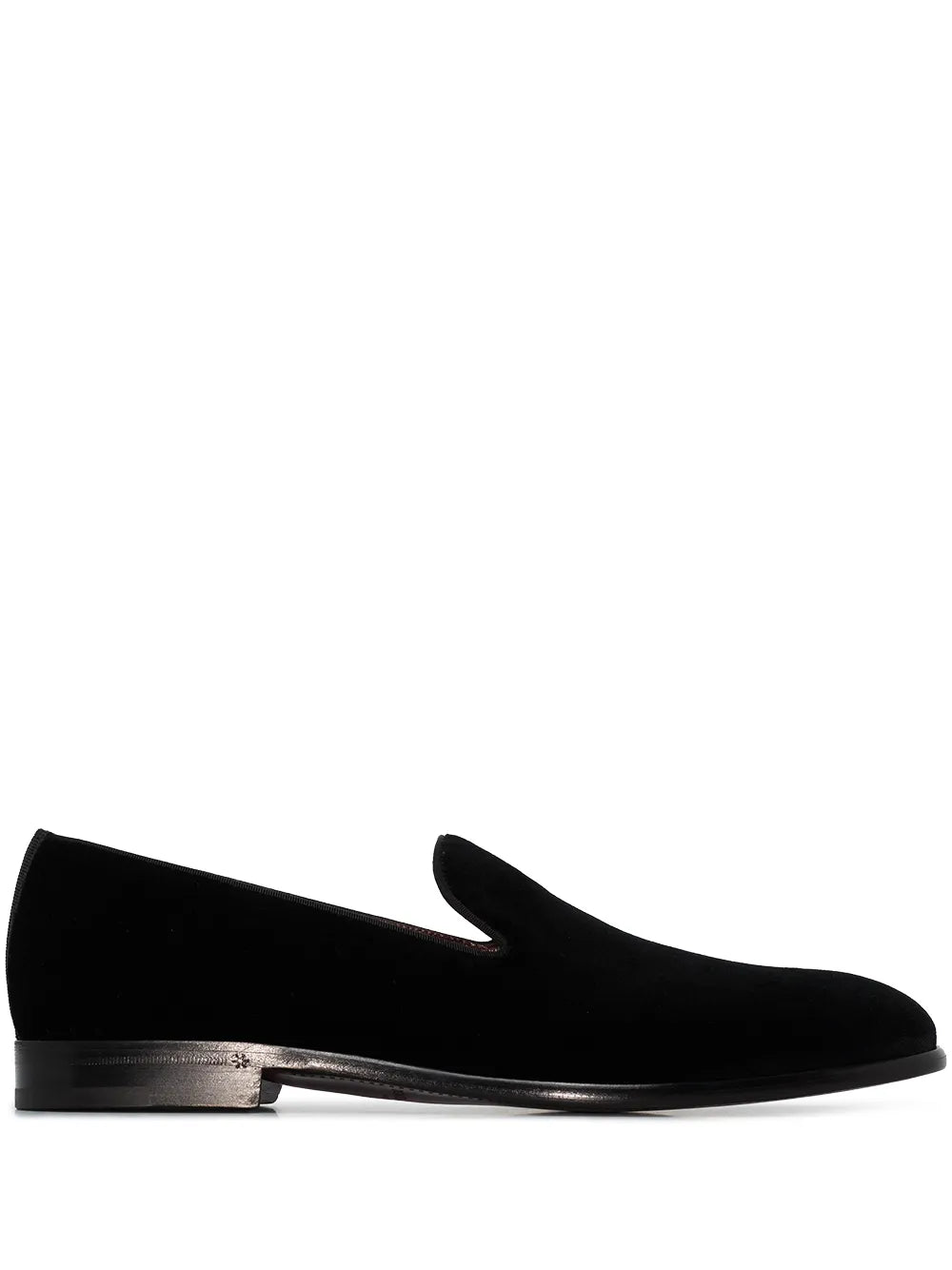 Dolce & Gabbana Leonardo velvet slippers