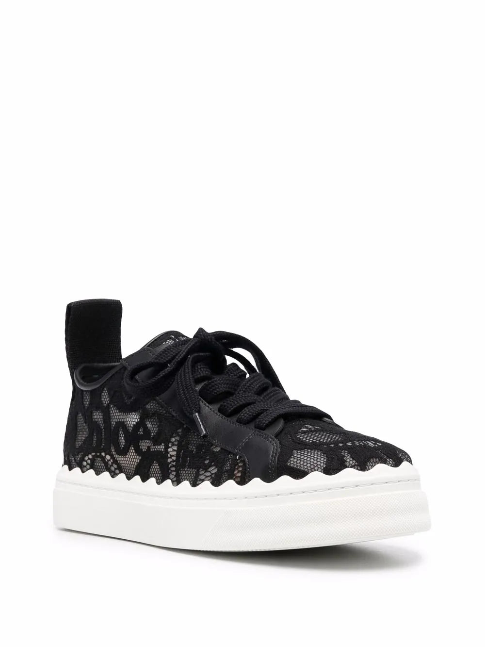 Chloé Lauren lace low-top sneakers