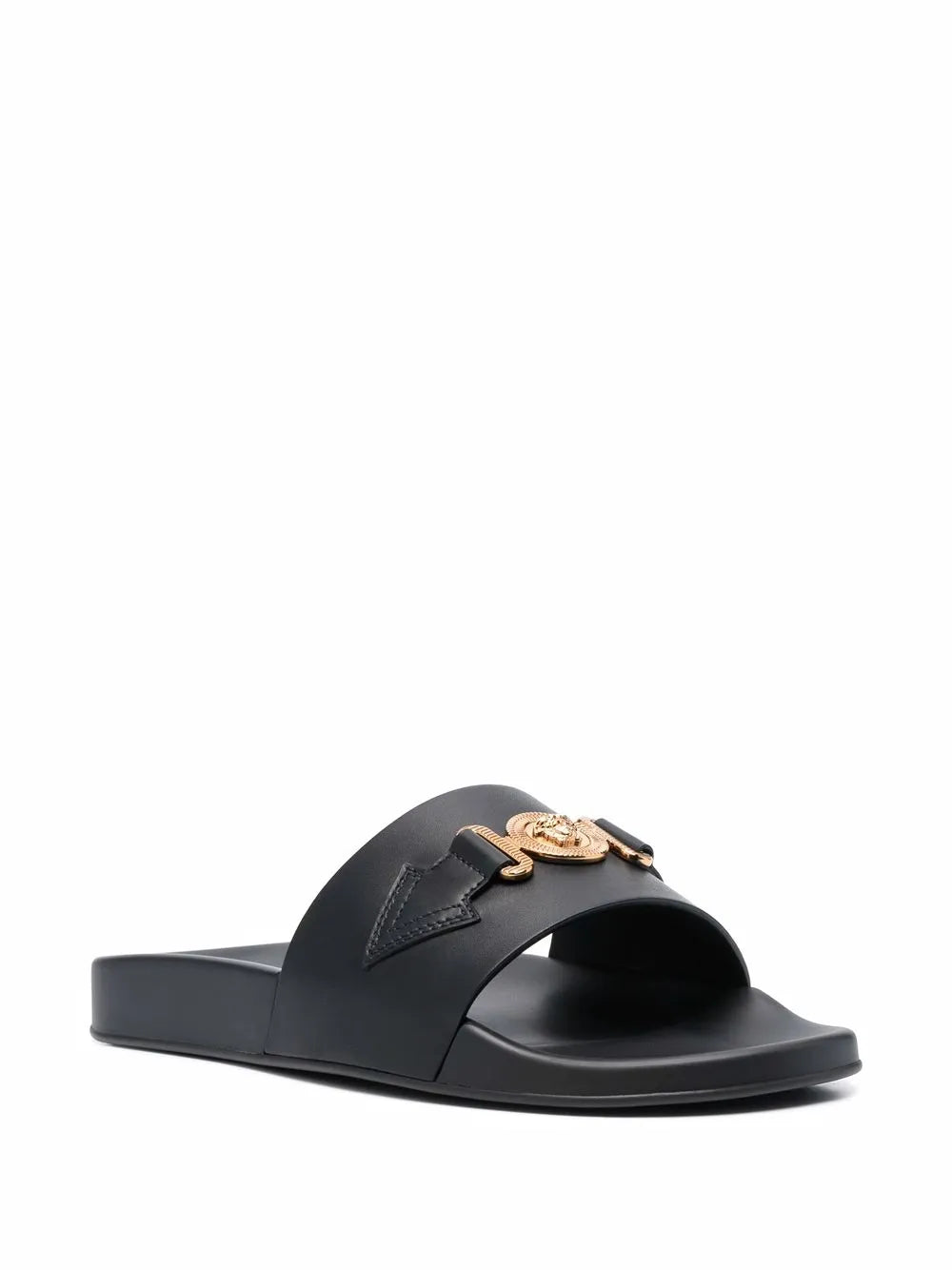 Versace Medusa logo slides