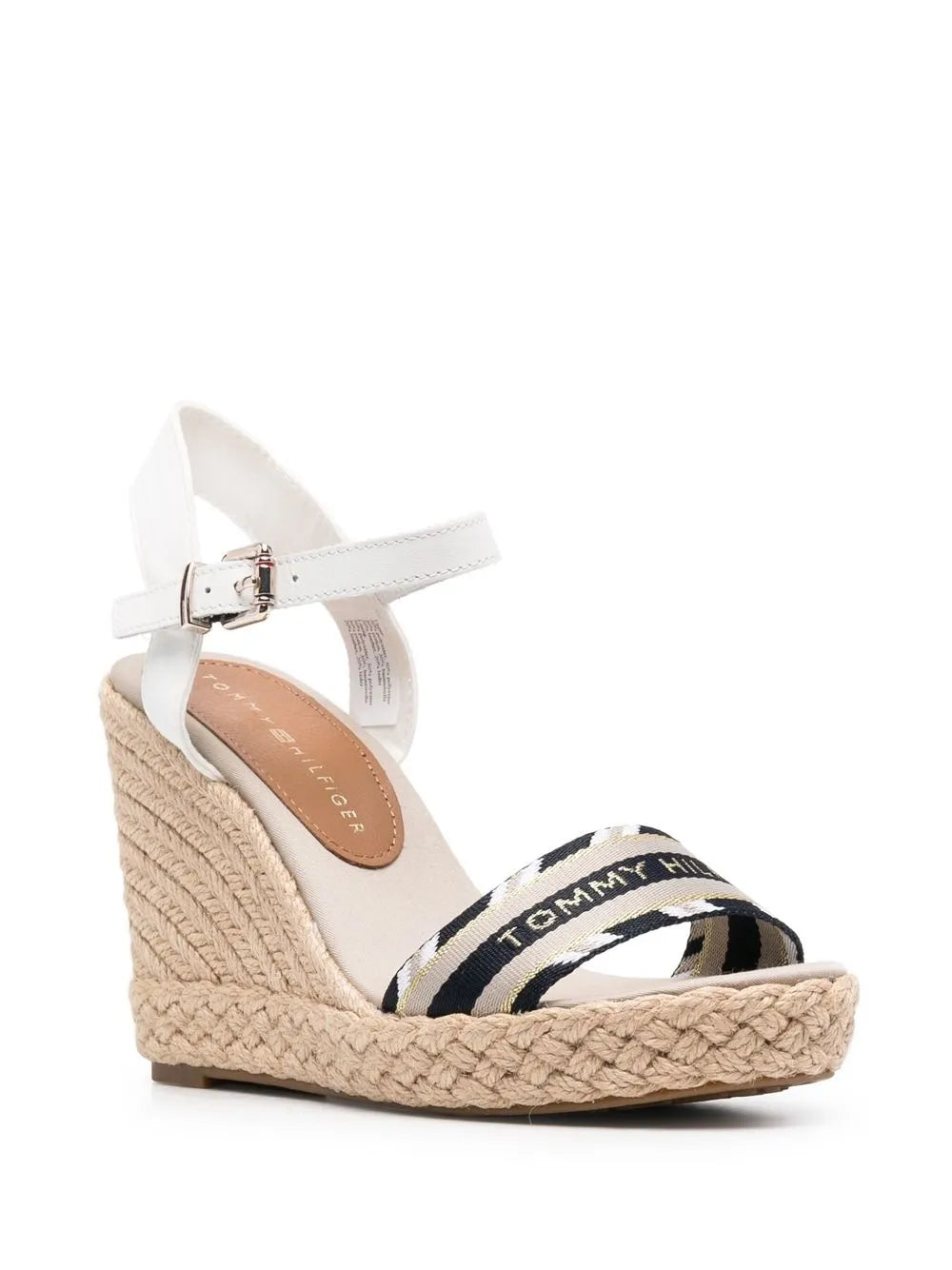 Tommy Hilfiger webbing high-wedge heel sandals