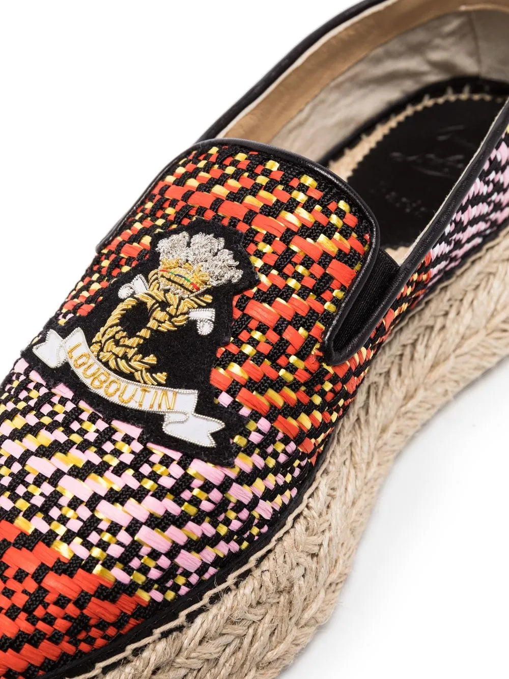 Christian Louboutin Espananou embroidered espadrilles