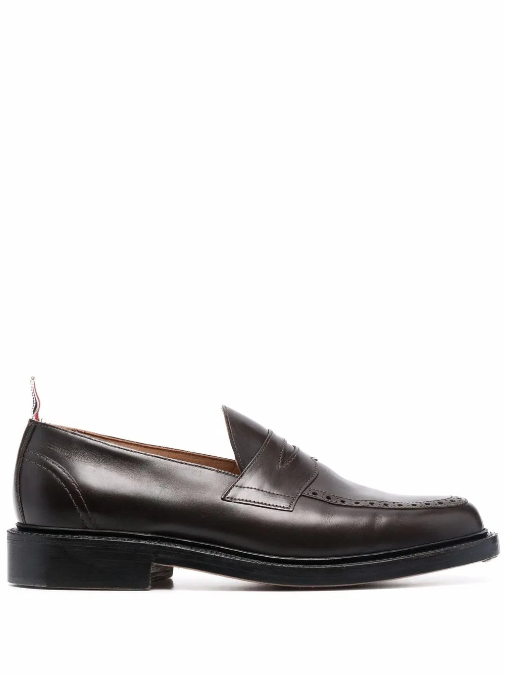 Thom Browne Goodyear-sole penny-slot loafers