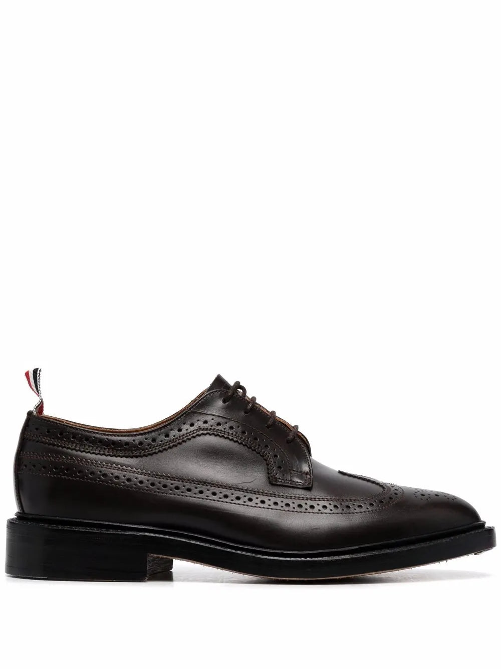 Thom Browne RWB stripe tab brogues