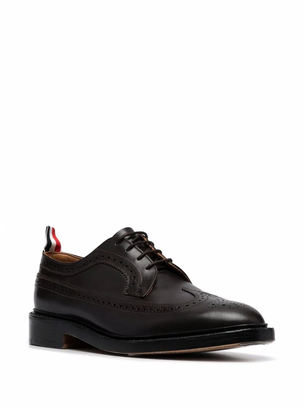 Thom Browne RWB stripe tab brogues