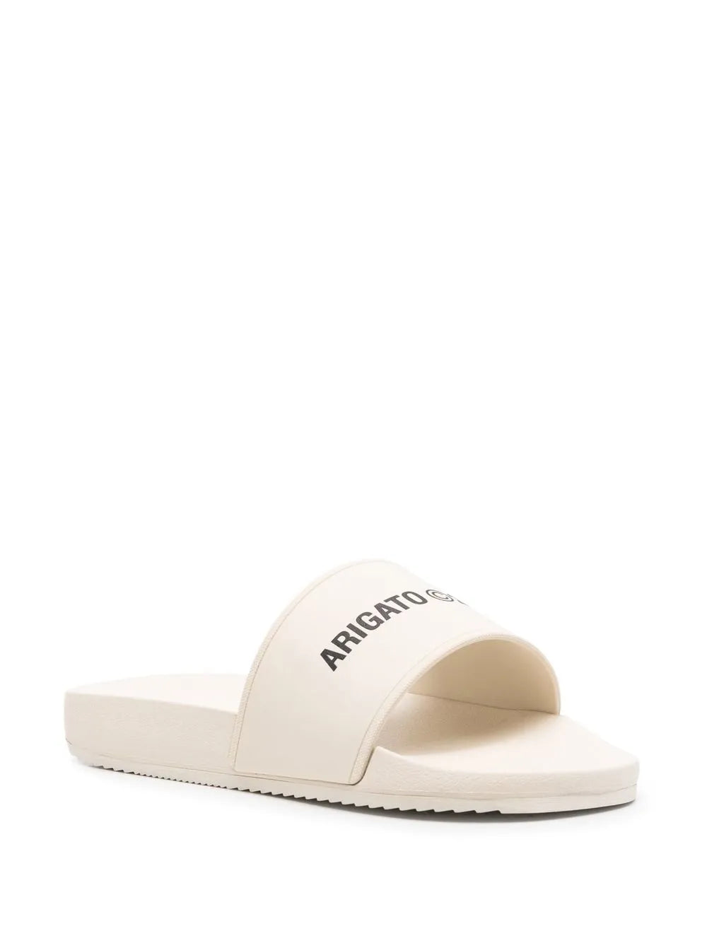 Axel Arigato logo-print pool slides