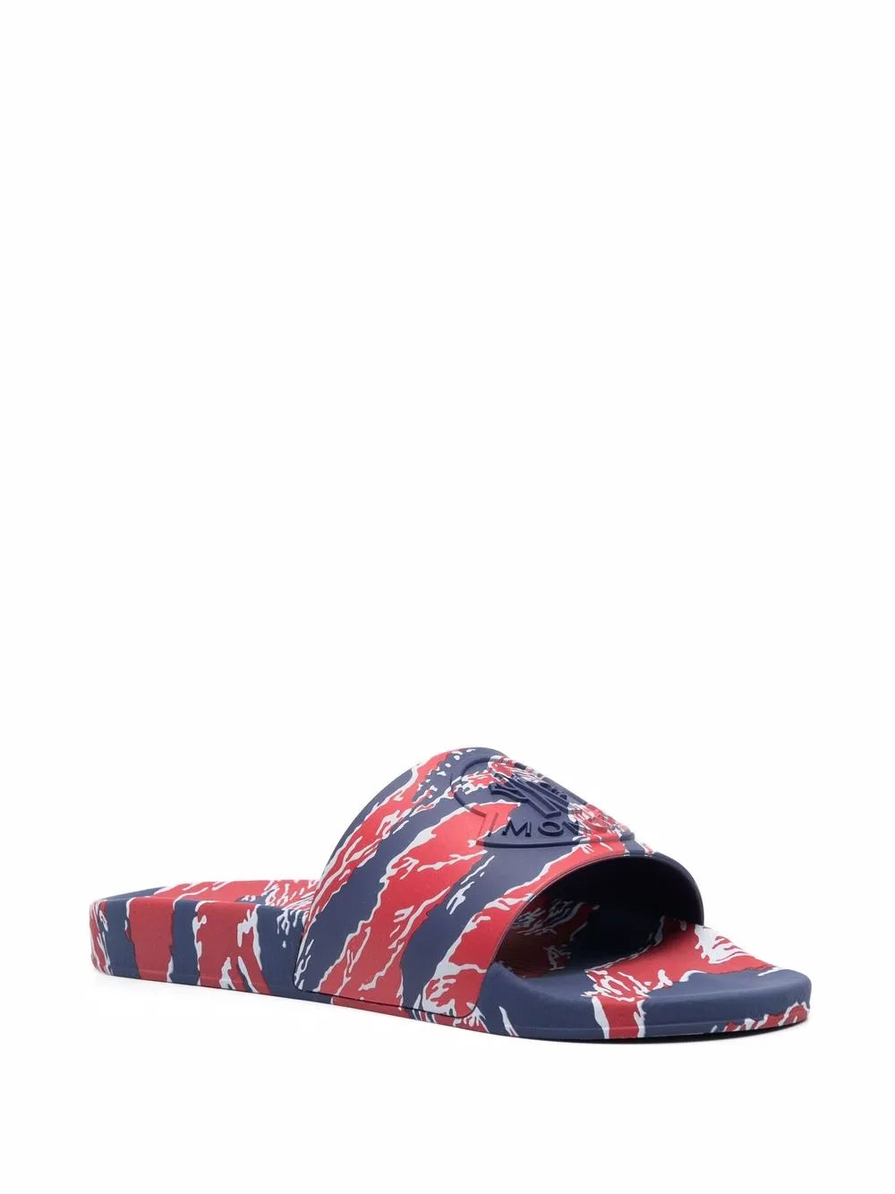 Moncler moountain-print sliders
