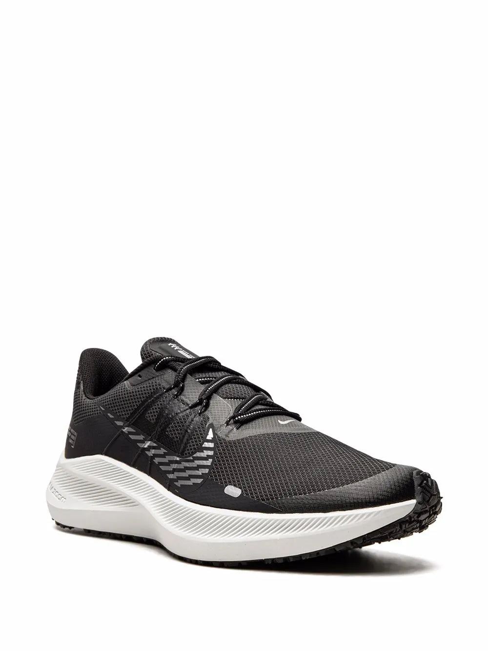 Nike Winflo 7 Shield "Black/Metallic-Cool Grey" sneakers
