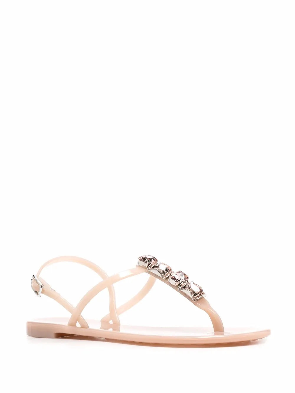 Casadei crystal-embellished jelly sandals