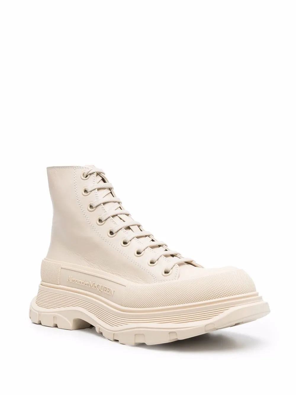 Alexander McQueen Tread Slick lace-up boots