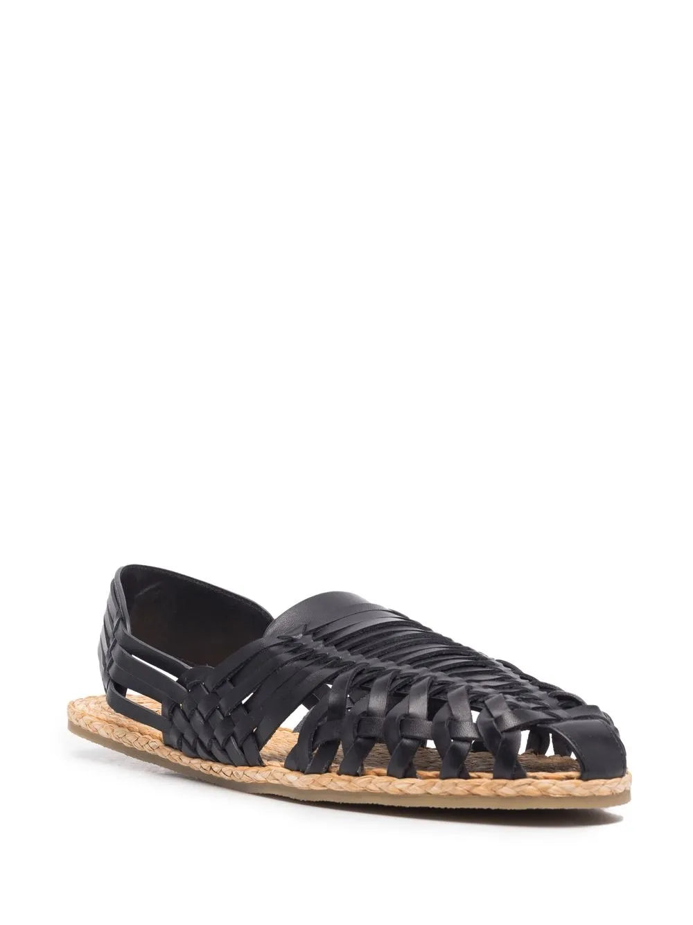 Saint Laurent interwoven-design espadrilles