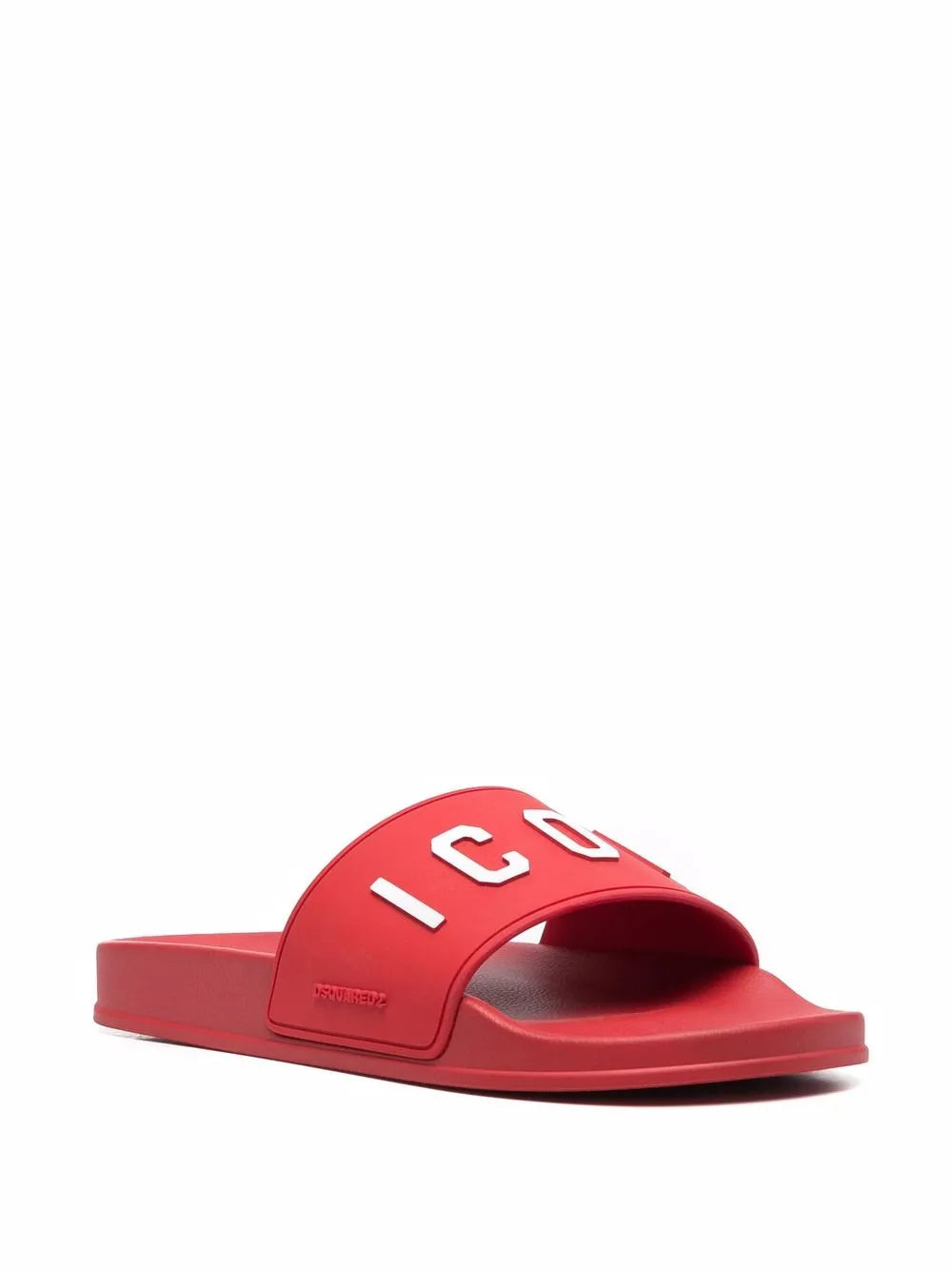 DSQUARED2 logo-embossed sliders