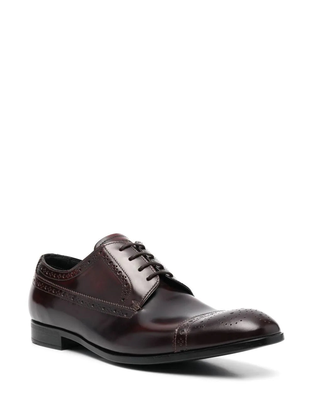 Emporio Armani lace-up leather brogues