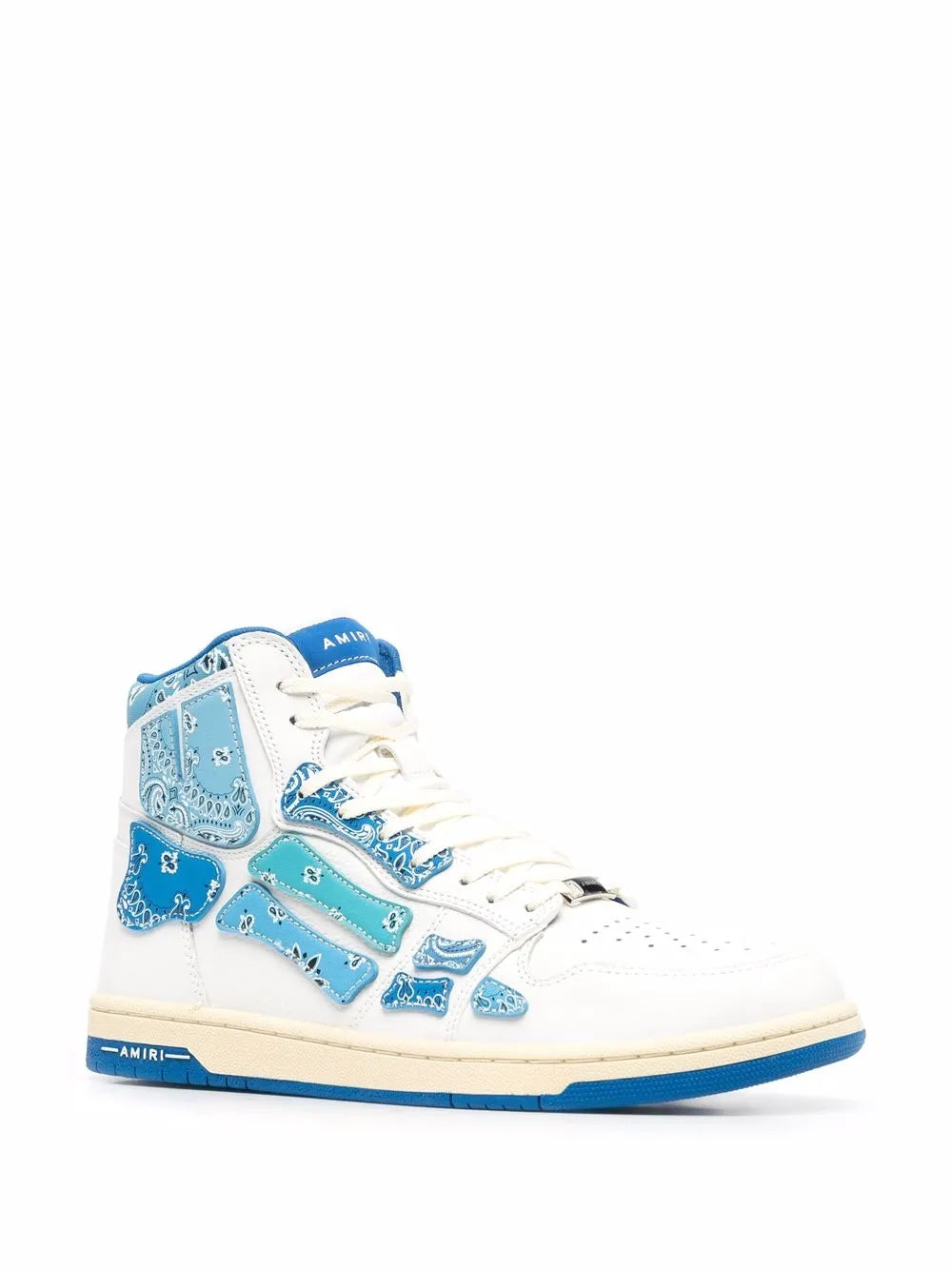 AMIRI SKEL TOP HI - BANDANA SNEAKERS "Blue"