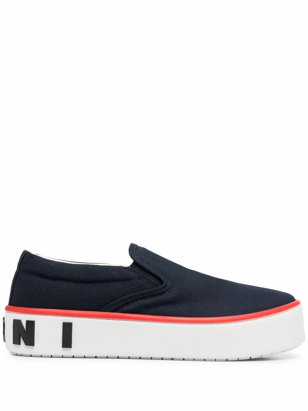 Marni logo-print slip-on sneakers