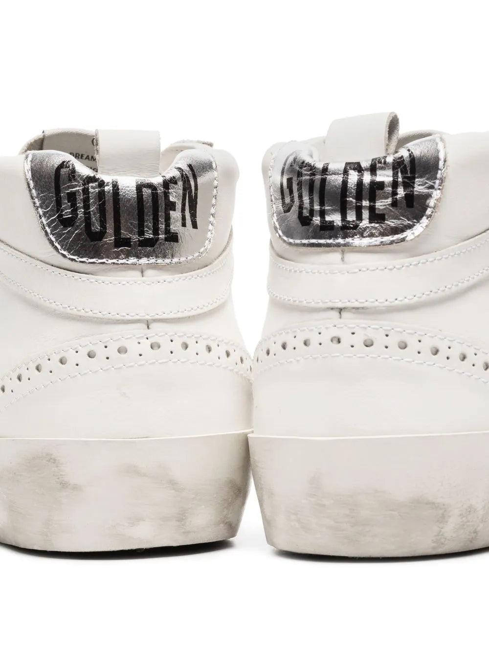 Golden Goose star-patch lace-up sneakers
