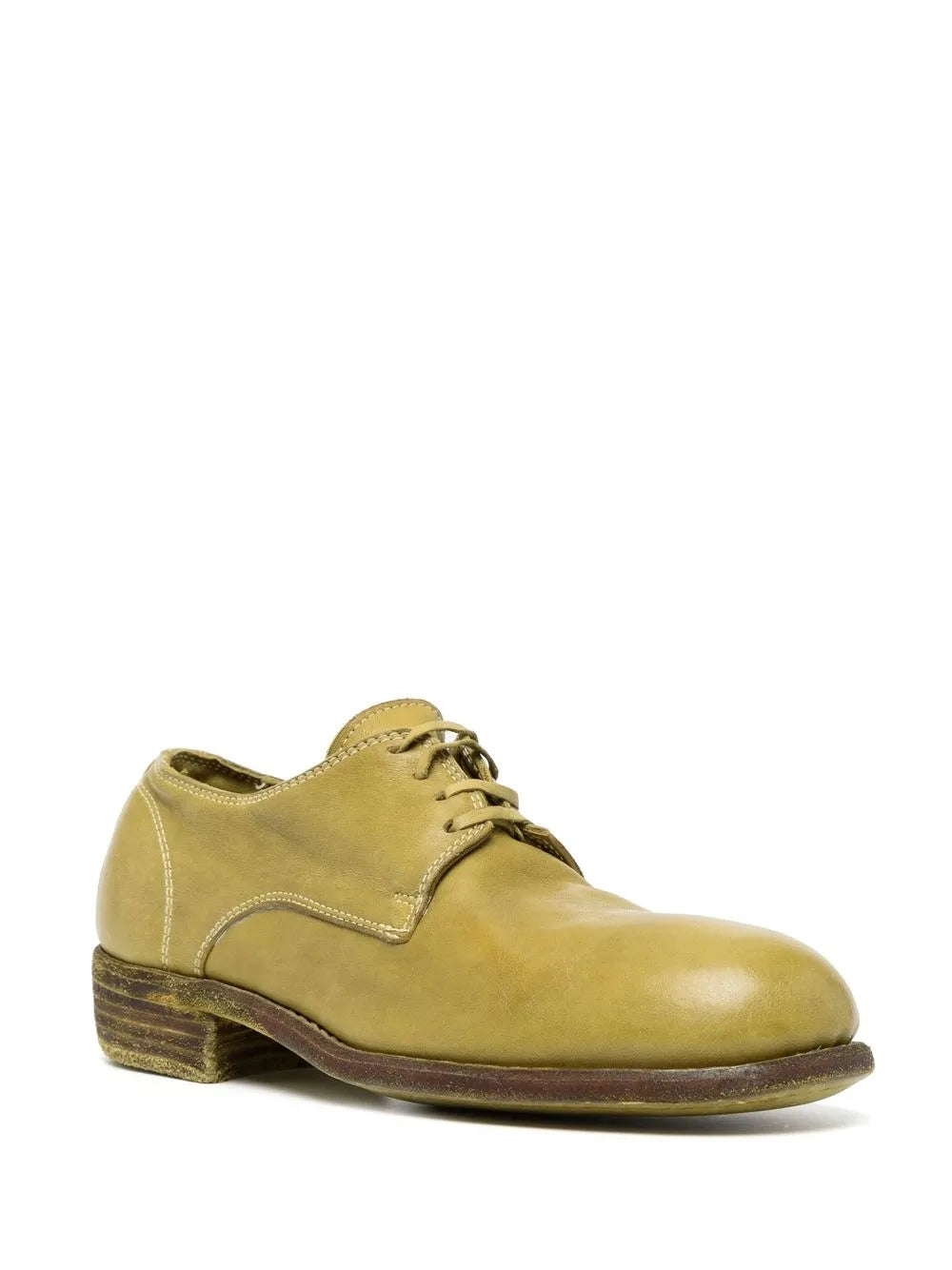 Guidi leather derby shoes
