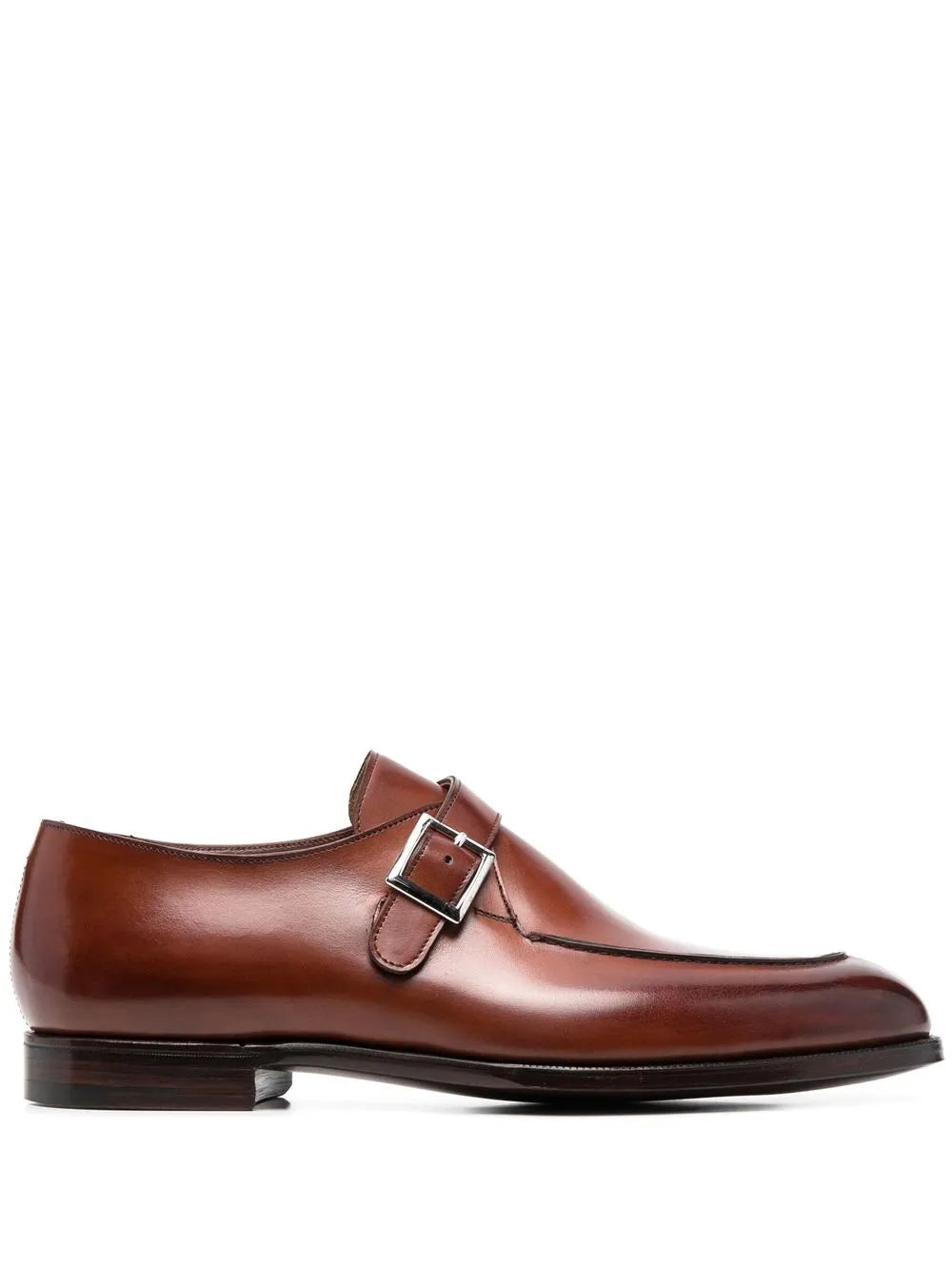 Crockett & Jones Lawrence buckled monk shoes