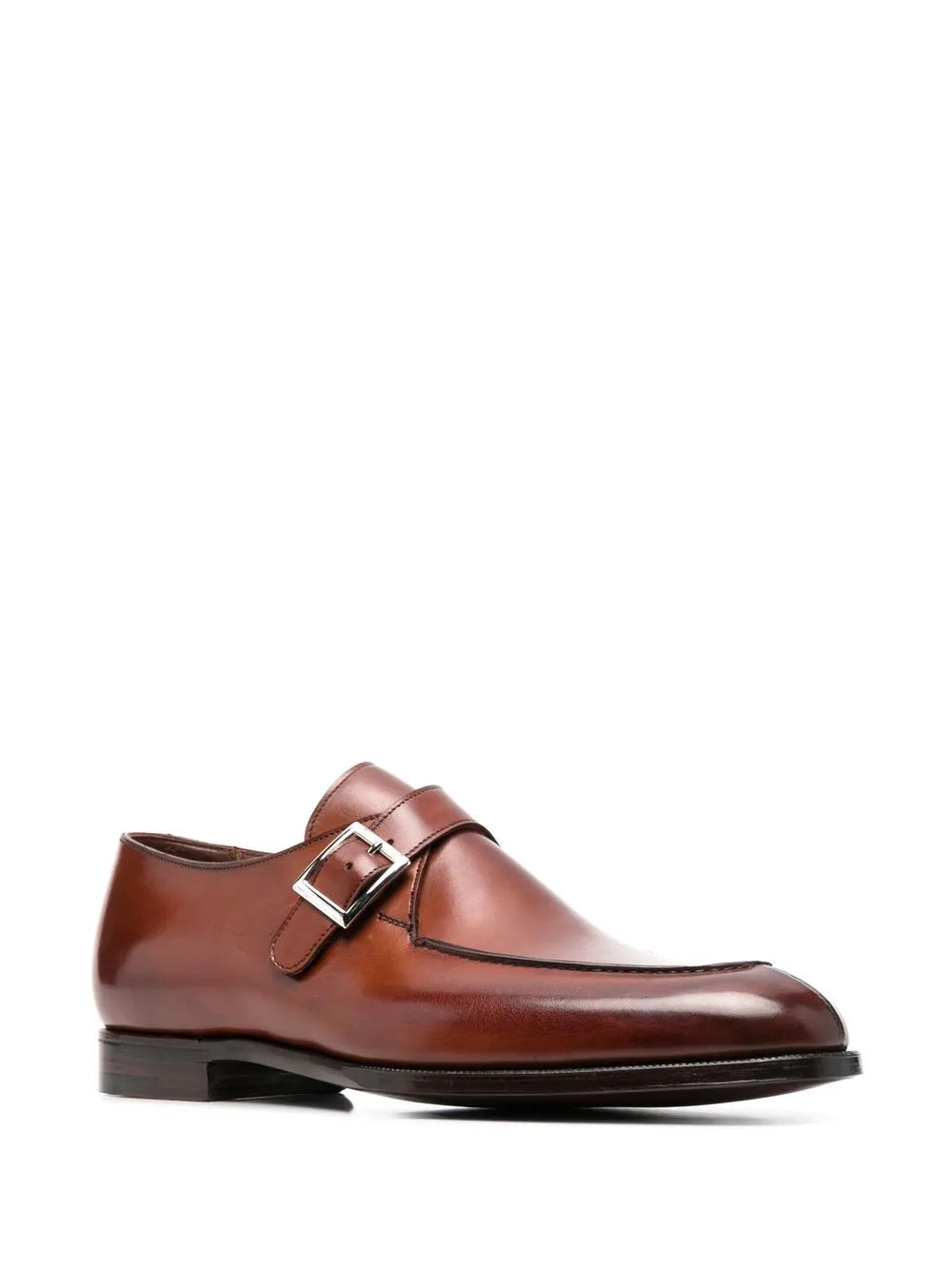 Crockett & Jones Lawrence buckled monk shoes