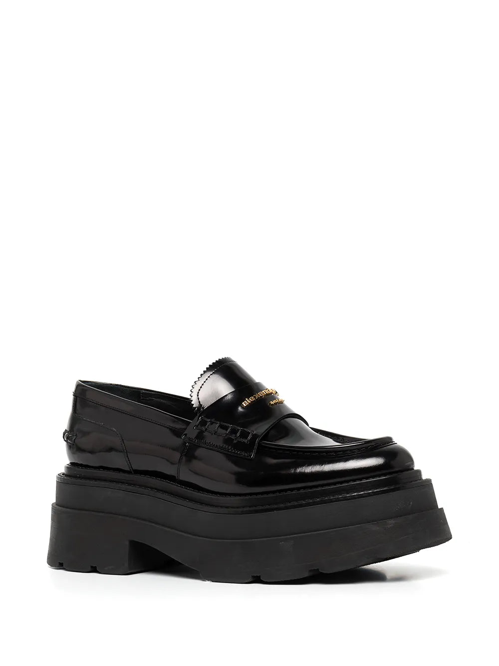Alexander Wang chunky sole leather loafers