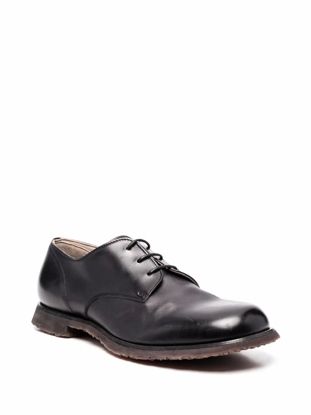 Premiata lace-up leather derby shoes