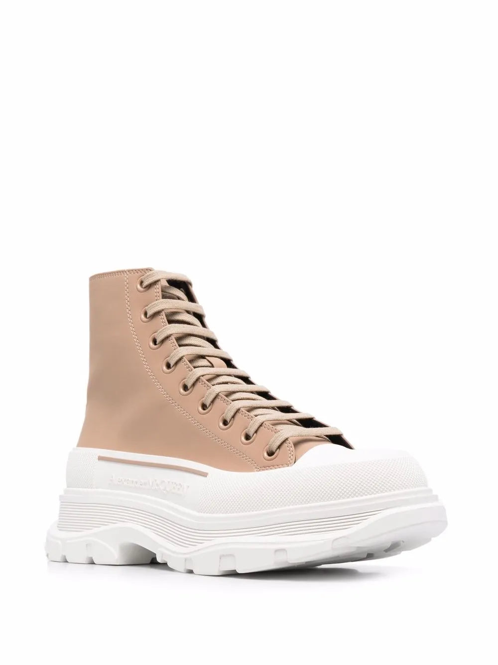 Alexander McQueen debossed-logo high top sneakers
