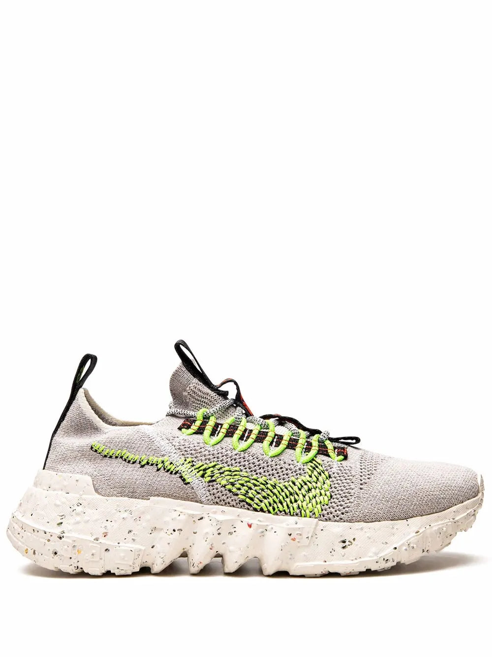 Nike Space Hippie 01 "Vast Grey/Electric Green/Black" sneakers