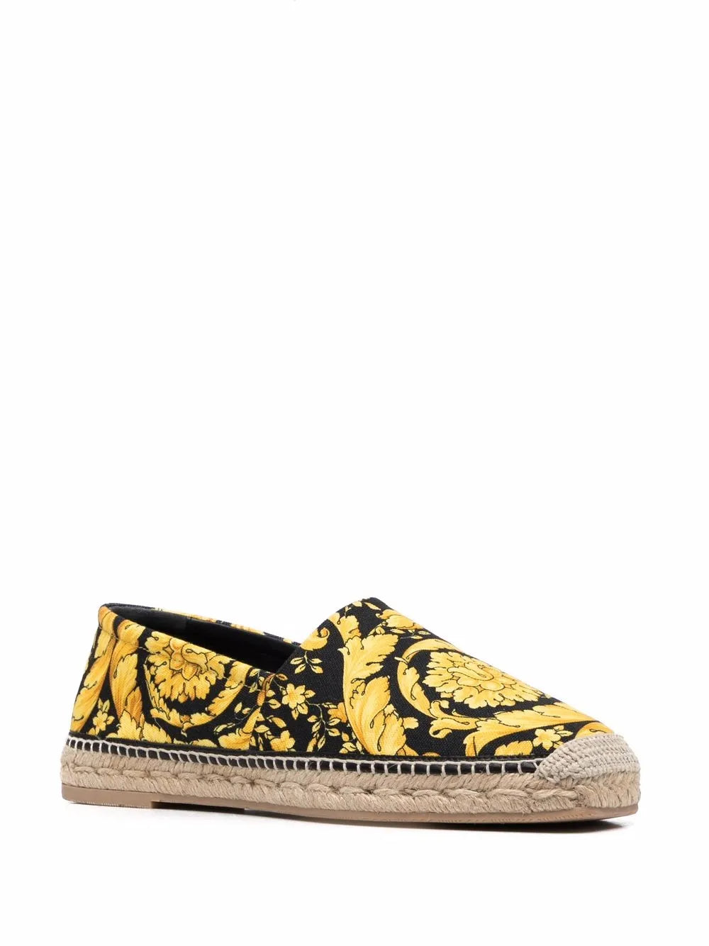Versace Barocco-print espadrilles