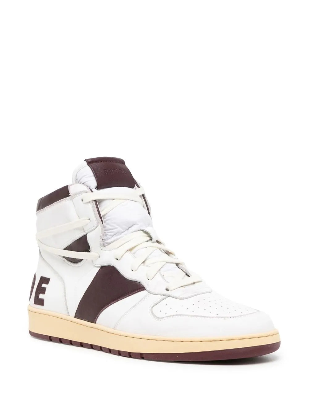 RHUDE logo high-top sneakers
