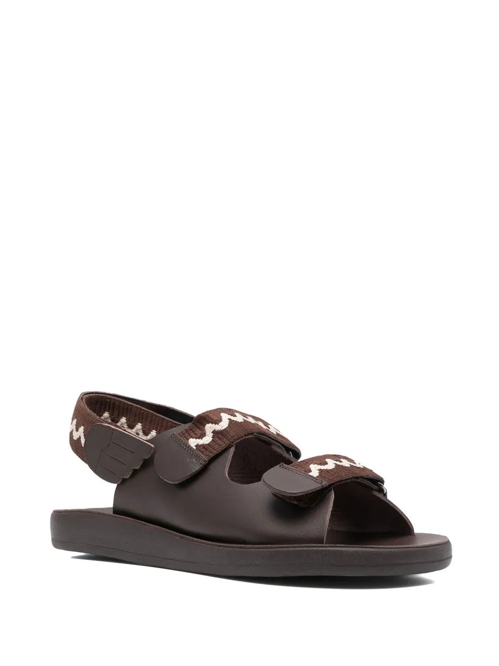 Ancient Greek Sandals Olympos touch-strap leather sandals