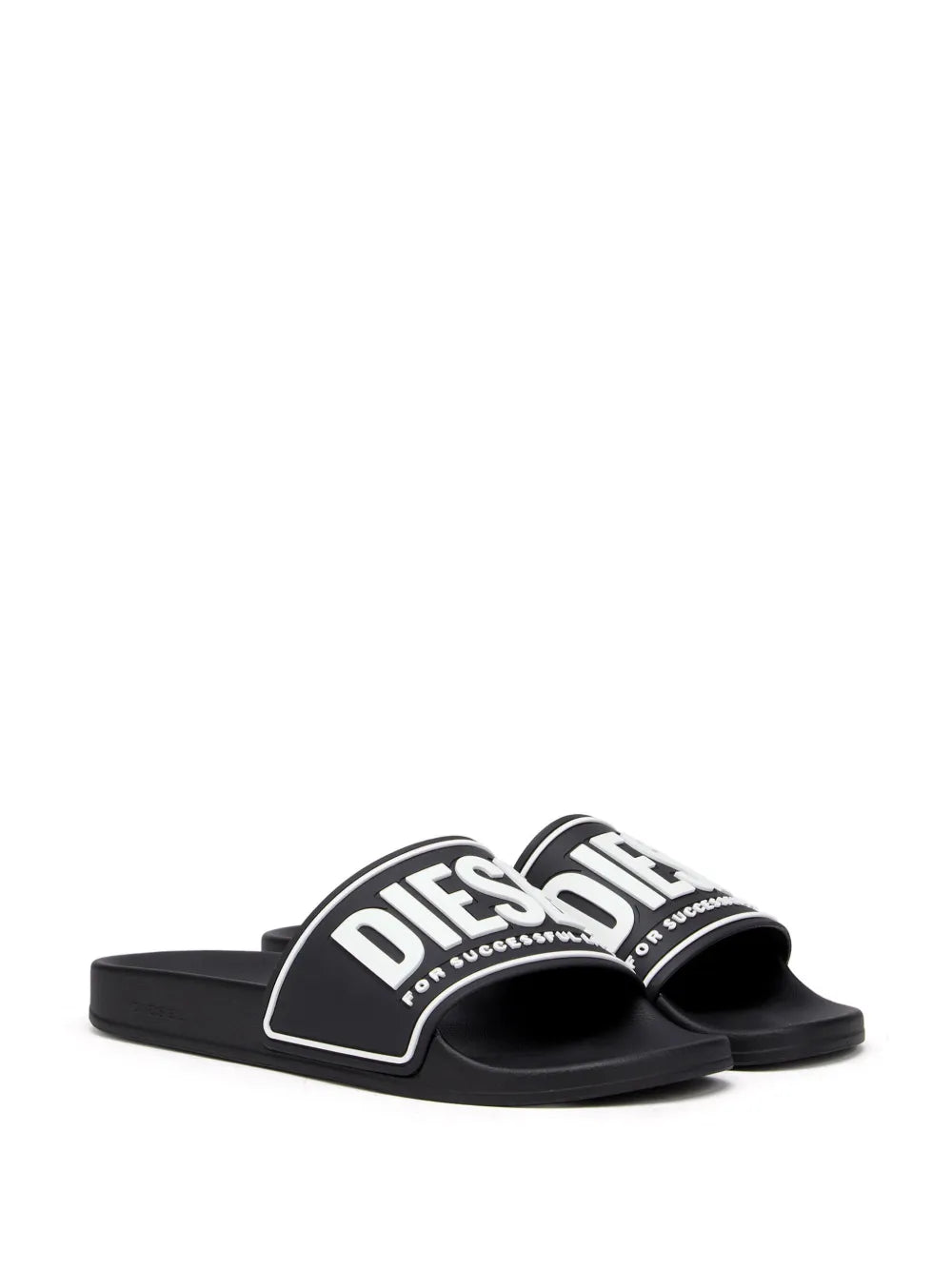 Diesel Sa-Mayemi Cc logo-embossed slides