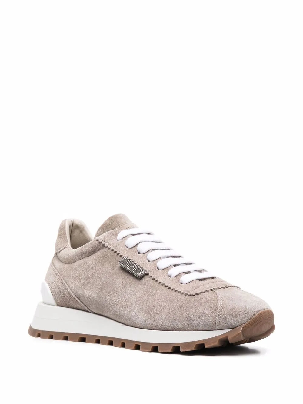 Brunello Cucinelli low-top suede sneakers