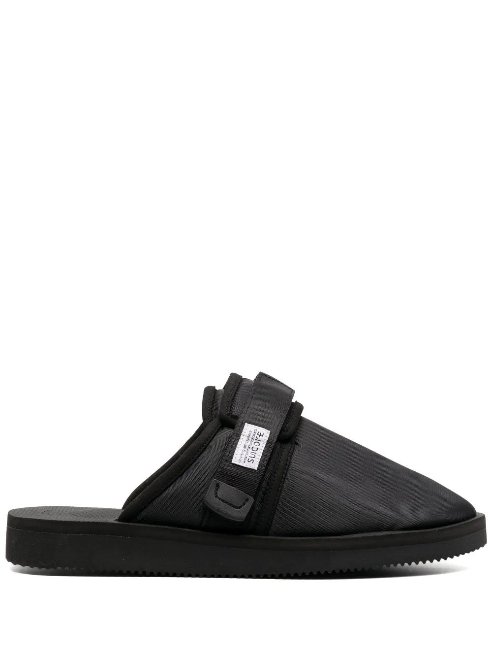 Suicoke logo patch slippers