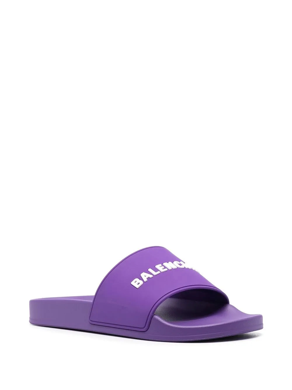 Balenciaga logo-print pool slides