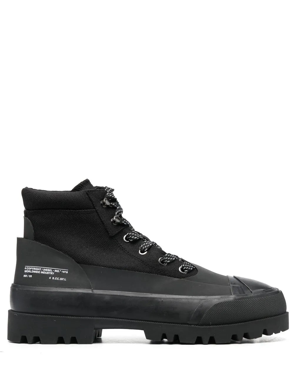 Diesel Hiko hybrid lace-up boots