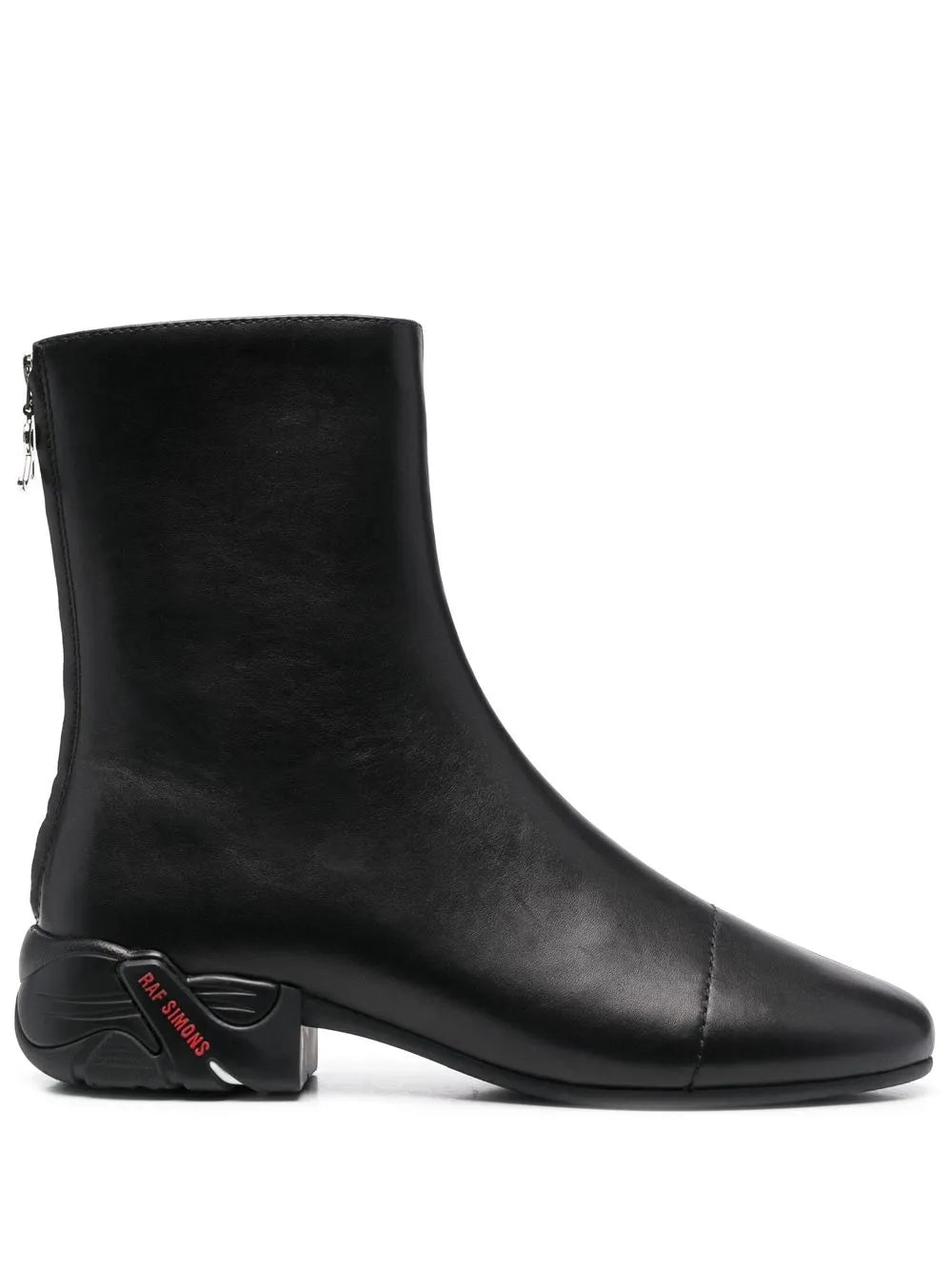 Raf Simons Solaris zip-up ankle boots