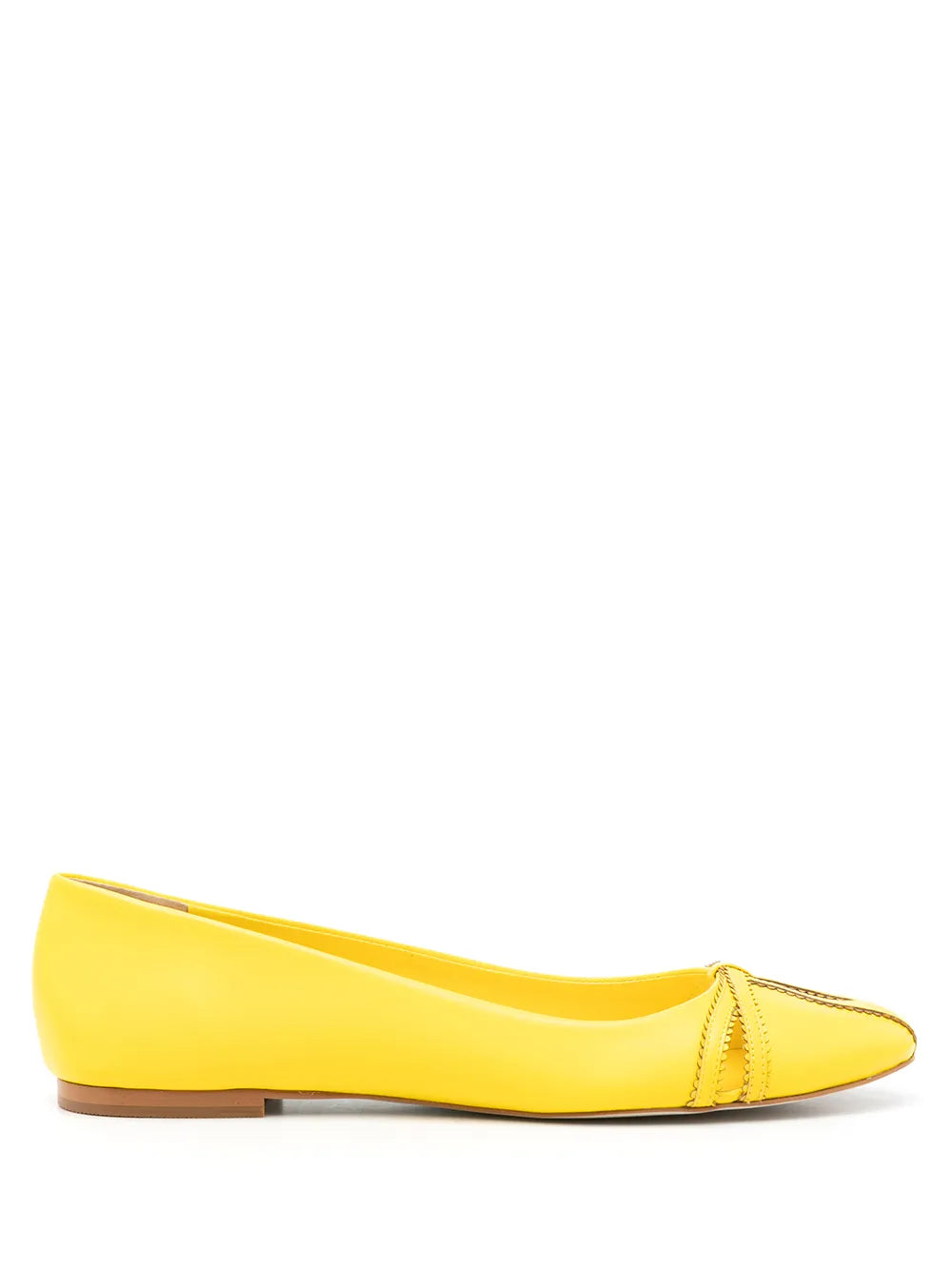 Sarah Chofakian Pati leather ballerina shoes