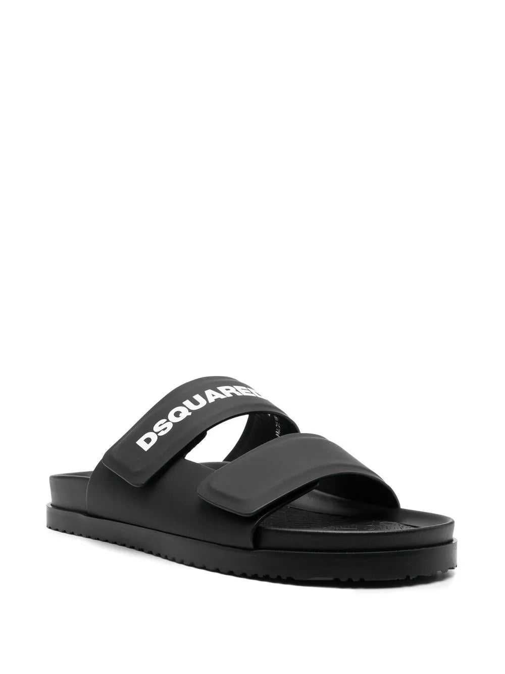 DSQUARED2 logo touch-strap slides
