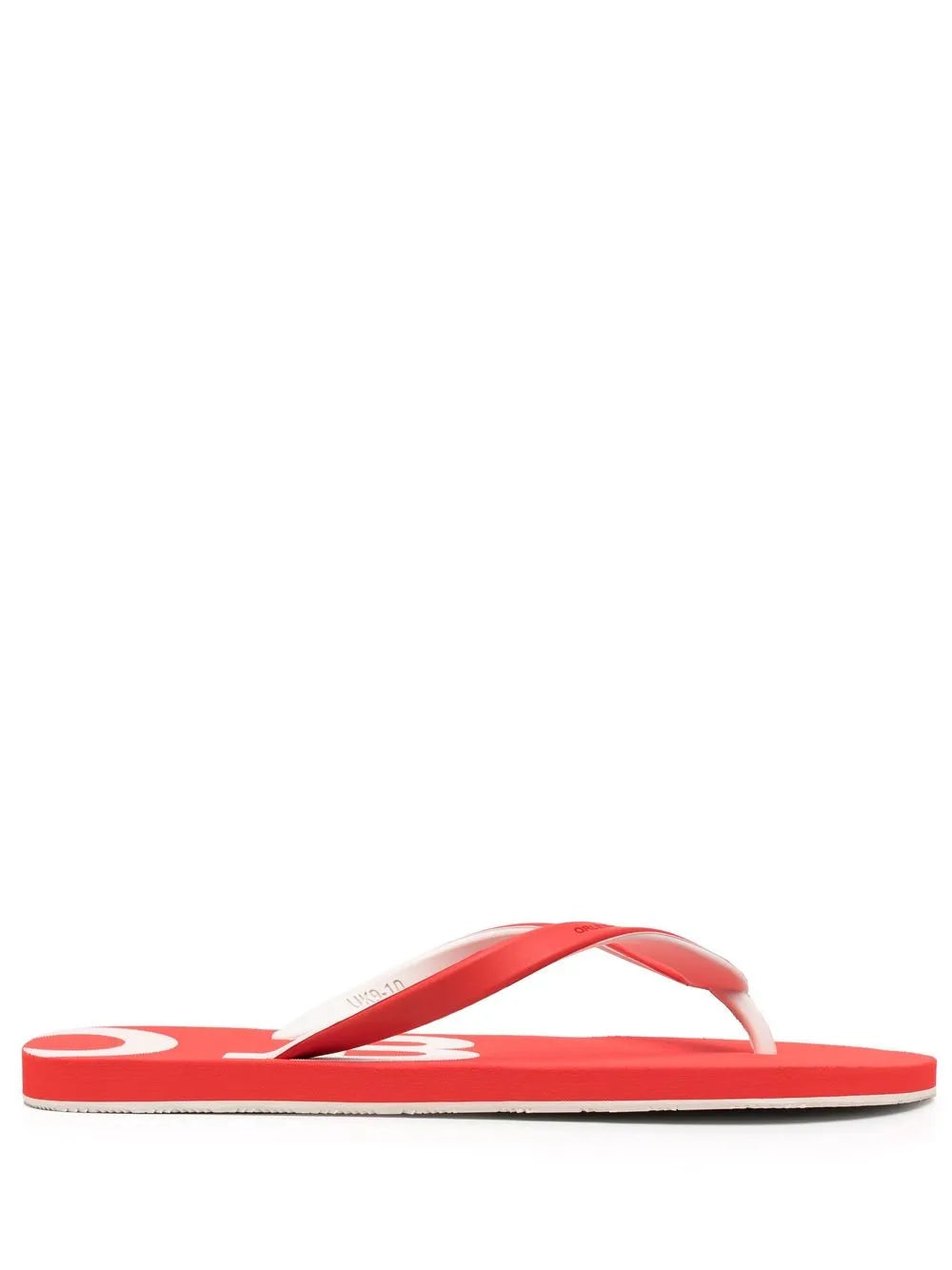 Orlebar Brown Haston logo flat flip-flops